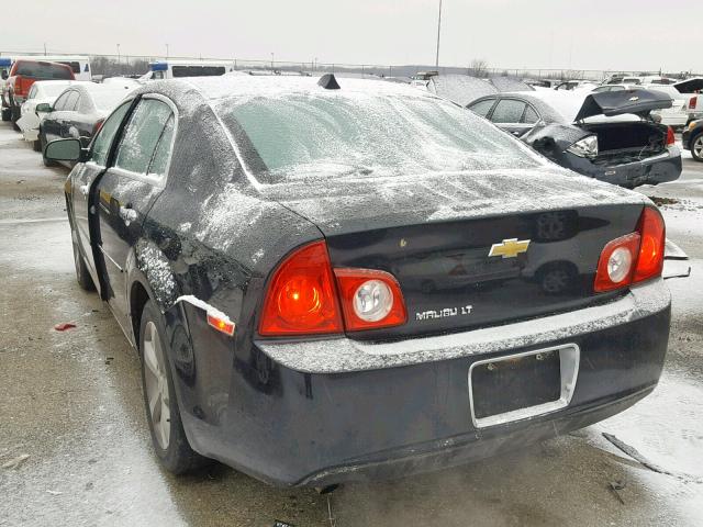1G1ZC5E08CF176616 - 2012 CHEVROLET MALIBU 1LT შავი ფოტო 3