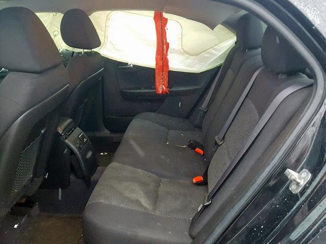 1G1ZC5E08CF176616 - 2012 CHEVROLET MALIBU 1LT შავი ფოტო 6