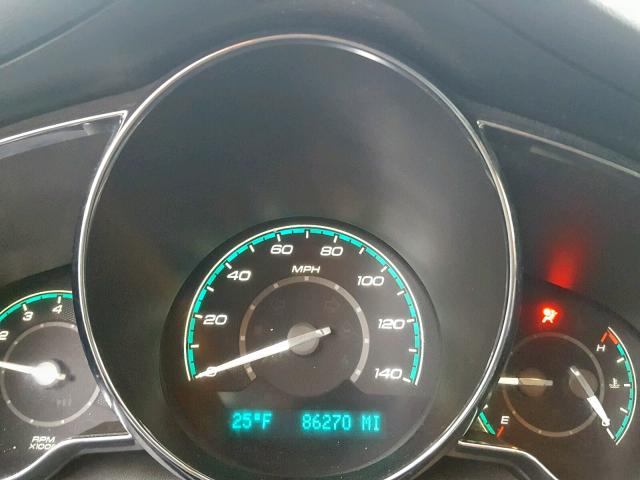 1G1ZC5E08CF176616 - 2012 CHEVROLET MALIBU 1LT შავი ფოტო 8