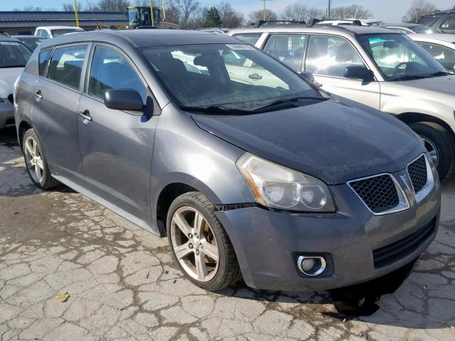 5Y2SP6E08AZ400515 - 2010 PONTIAC VIBE GRAY photo 1