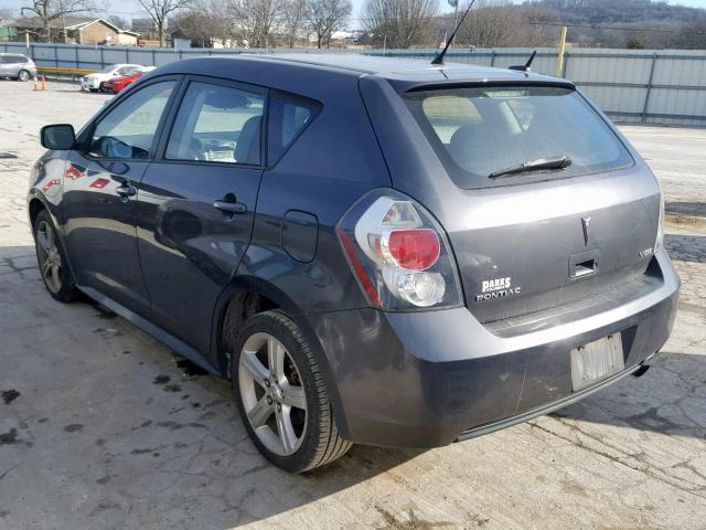 5Y2SP6E08AZ400515 - 2010 PONTIAC VIBE GRAY photo 3