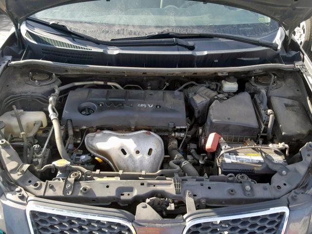 5Y2SP6E08AZ400515 - 2010 PONTIAC VIBE GRAY photo 7