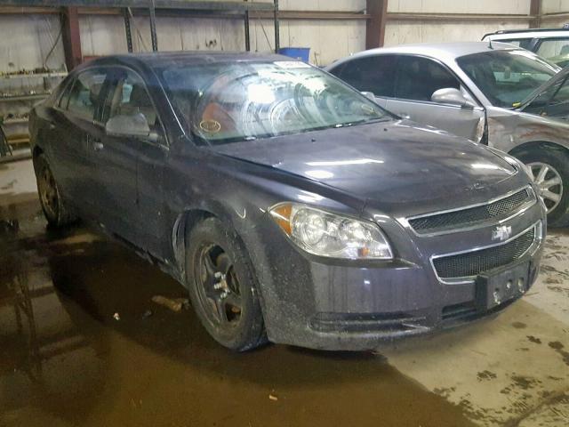 1G1ZB5EB7A4119160 - 2010 CHEVROLET MALIBU LS GRAY photo 1