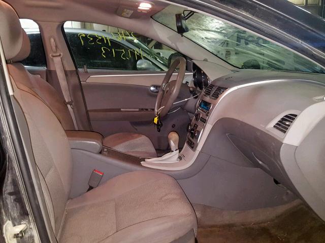 1G1ZB5EB7A4119160 - 2010 CHEVROLET MALIBU LS GRAY photo 5