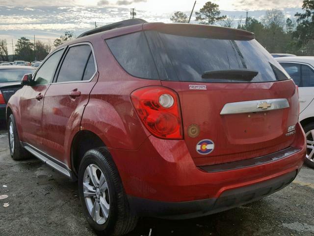 2GNALDEK4D6188670 - 2013 CHEVROLET EQUINOX LT BURGUNDY photo 3