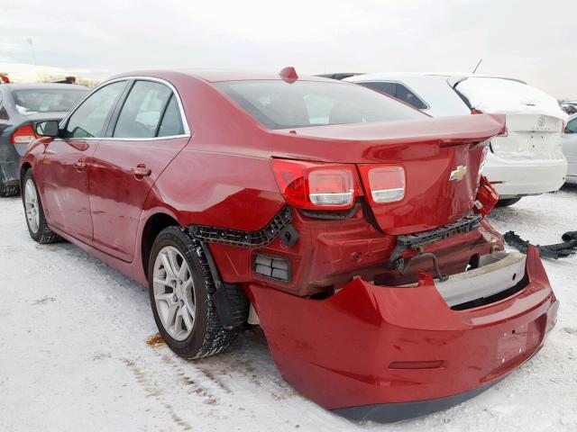 1G11F5RR6DF112489 - 2013 CHEVROLET MALIBU 2LT RED photo 3