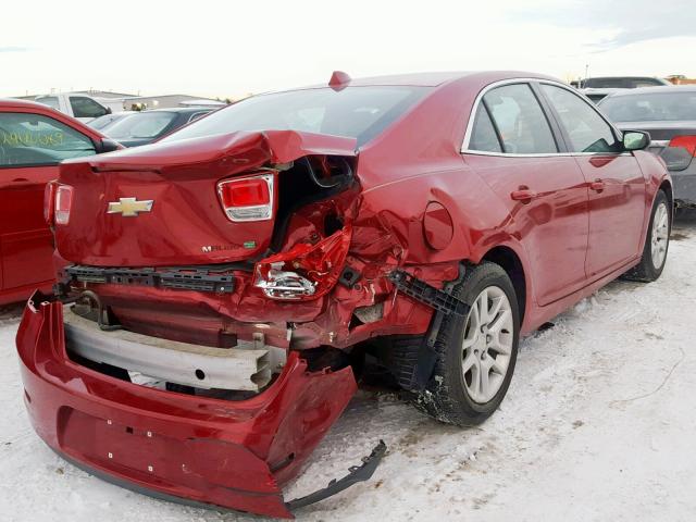 1G11F5RR6DF112489 - 2013 CHEVROLET MALIBU 2LT RED photo 4