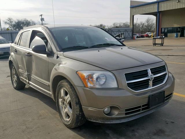 1B3HB48B37D408944 - 2007 DODGE CALIBER SX TAN photo 1