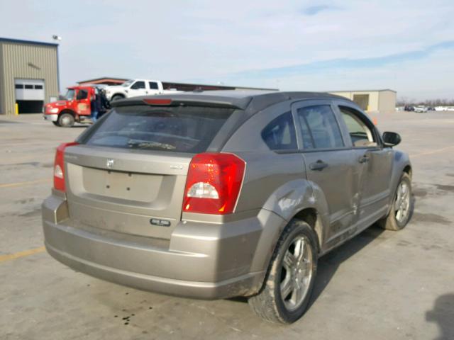 1B3HB48B37D408944 - 2007 DODGE CALIBER SX TAN photo 4