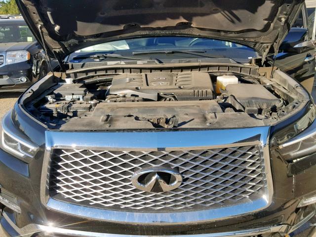 JN8AZ2NE2J9190265 - 2018 INFINITI QX80 BASE BLACK photo 7