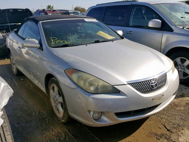 4T1FA38P15U056728 - 2005 TOYOTA CAMRY SOLA SILVER photo 1