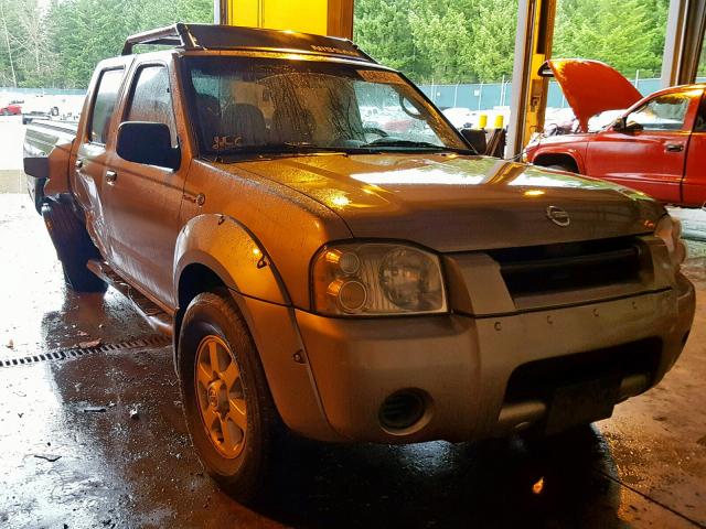 1N6MD29Y03C411439 - 2003 NISSAN FRONTIER C GOLD photo 1