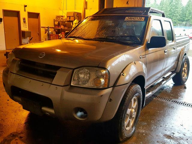 1N6MD29Y03C411439 - 2003 NISSAN FRONTIER C GOLD photo 2