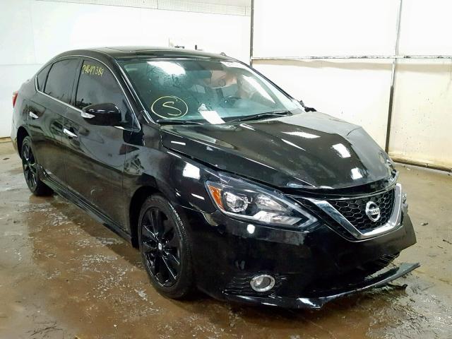 3N1CB7AP3HY269996 - 2017 NISSAN SENTRA SR BLACK photo 1