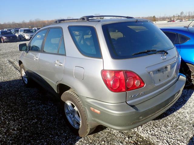 JT6GF10U6Y0060700 - 2000 LEXUS RX 300 SILVER photo 3