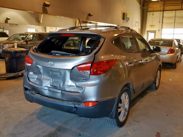 KM8JUCAC3BU225488 - 2011 HYUNDAI TUCSON GLS TAN photo 4