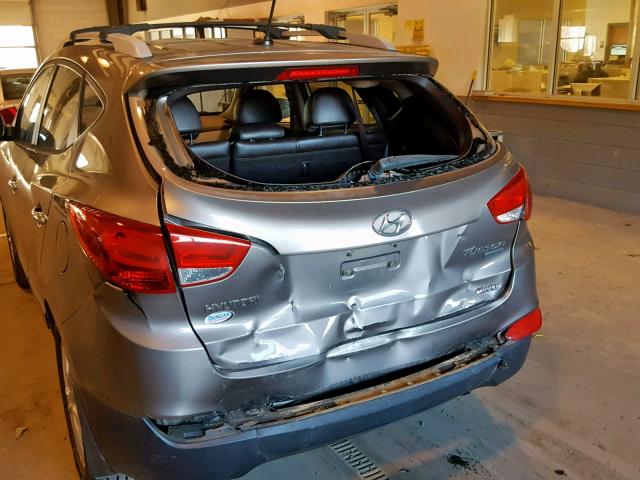 KM8JUCAC3BU225488 - 2011 HYUNDAI TUCSON GLS TAN photo 9