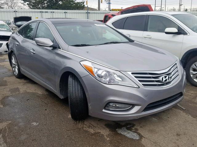 KMHFH4JG1DA233371 - 2013 HYUNDAI AZERA GLS SILVER photo 1