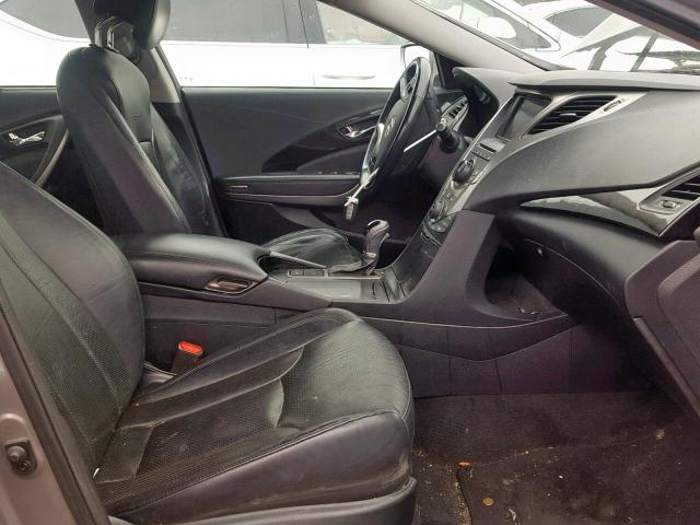 KMHFH4JG1DA233371 - 2013 HYUNDAI AZERA GLS SILVER photo 5