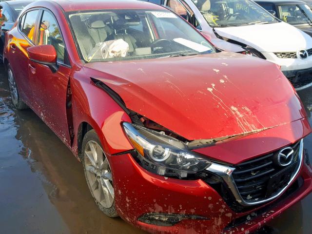 3MZBN1L36HM124608 - 2017 MAZDA 3 TOURING RED photo 1