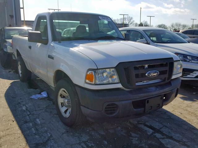 1FTYR10D89PA50439 - 2009 FORD RANGER WHITE photo 1