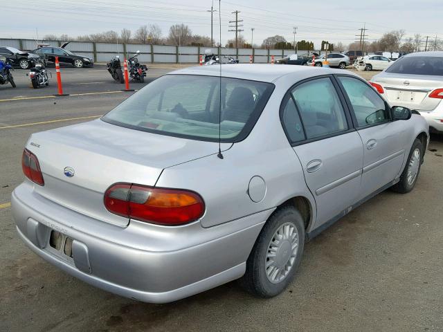 1G1ND52F15M104319 - 2005 CHEVROLET CLASSIC SILVER photo 4