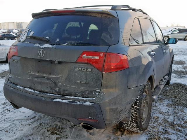 2HNYD28848H004678 - 2008 ACURA MDX SPORT GRAY photo 4