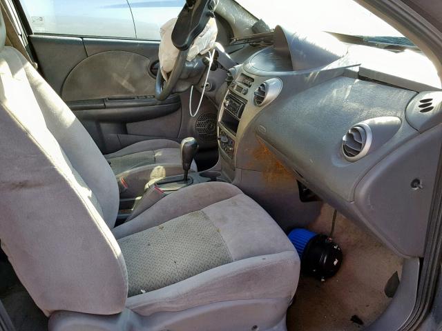 1G8AL55B77Z109848 - 2007 SATURN ION LEVEL GRAY photo 5