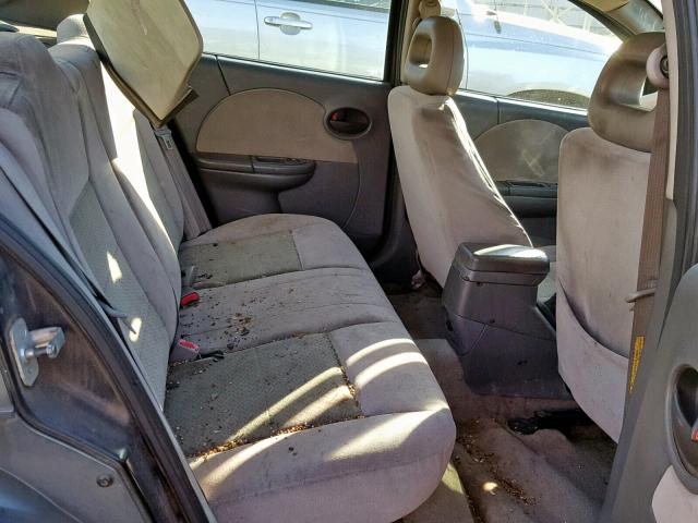 1G8AL55B77Z109848 - 2007 SATURN ION LEVEL GRAY photo 6