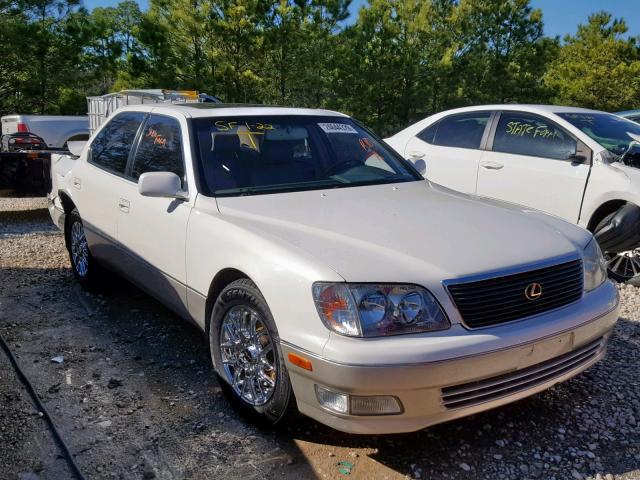 JT8BH28F5X0154346 - 1999 LEXUS LS 400 WHITE photo 1