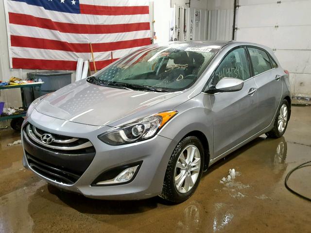 KMHD35LE1DU084966 - 2013 HYUNDAI ELANTRA GT GRAY photo 2