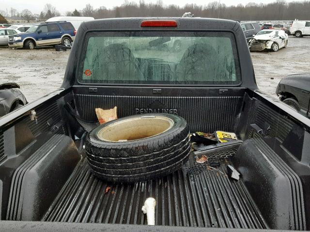 1FTYR10U51TA97620 - 2001 FORD RANGER BLACK photo 6