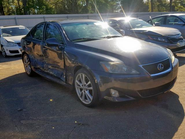 JTHBK262562012812 - 2006 LEXUS IS 250 GRAY photo 1