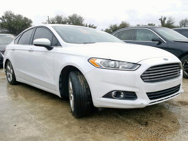 3FA6P0G72GR255130 - 2016 FORD FUSION S WHITE photo 1