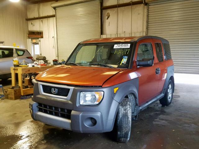 5J6YH18685L011712 - 2005 HONDA ELEMENT EX RED photo 2