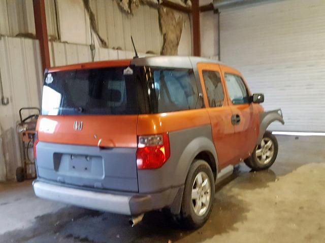 5J6YH18685L011712 - 2005 HONDA ELEMENT EX RED photo 4