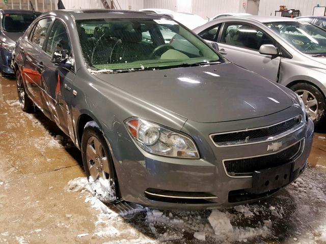 1G1ZF57568F269674 - 2008 CHEVROLET MALIBU HYB GRAY photo 1