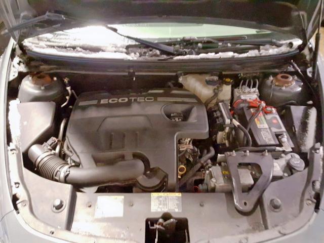 1G1ZF57568F269674 - 2008 CHEVROLET MALIBU HYB GRAY photo 7