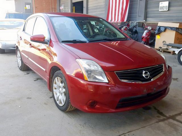 3N1AB6AP5CL675138 - 2012 NISSAN SENTRA 2.0 RED photo 1