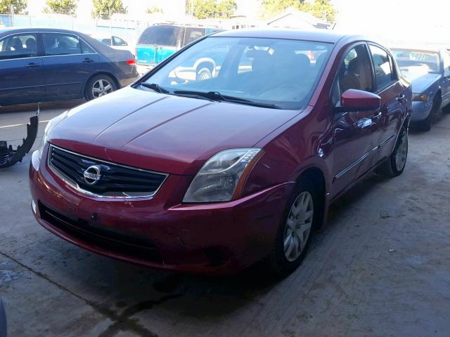 3N1AB6AP5CL675138 - 2012 NISSAN SENTRA 2.0 RED photo 2