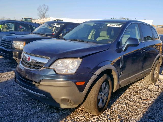 3GSCL33P48S551197 - 2008 SATURN VUE XE BLACK photo 2