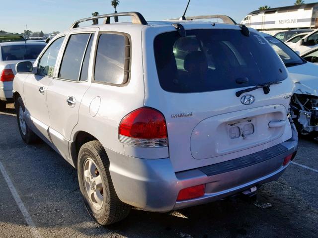 KM8SC13EX5U985724 - 2005 HYUNDAI SANTA FE G WHITE photo 3