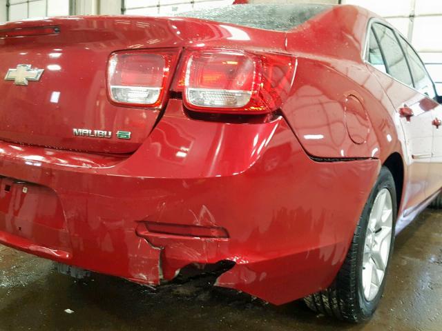 1G11D5SR4DF141229 - 2013 CHEVROLET MALIBU 1LT RED photo 9