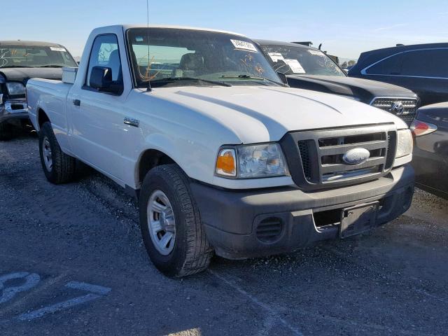 1FTYR10D19PA24068 - 2009 FORD RANGER WHITE photo 1