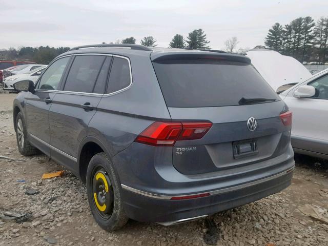 3VV3B7AX9JM069149 - 2018 VOLKSWAGEN TIGUAN SE Grau Foto 3