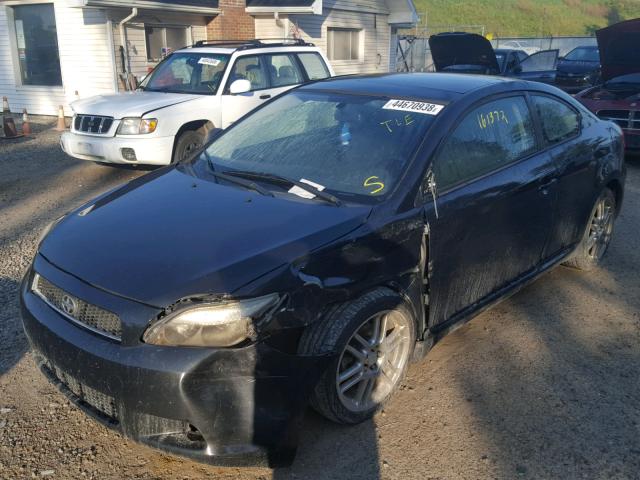 JTKDE177770198106 - 2007 TOYOTA SCION TC შავი ფოტო 2