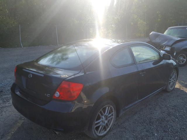 JTKDE177770198106 - 2007 TOYOTA SCION TC შავი ფოტო 4