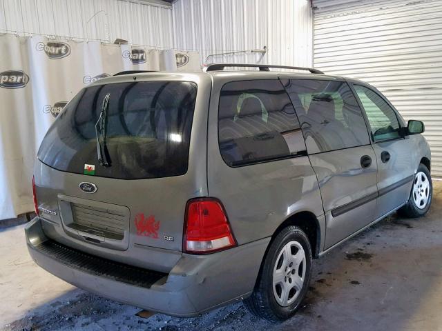 2FMZA51654BA47450 - 2004 FORD FREESTAR S GREEN photo 4