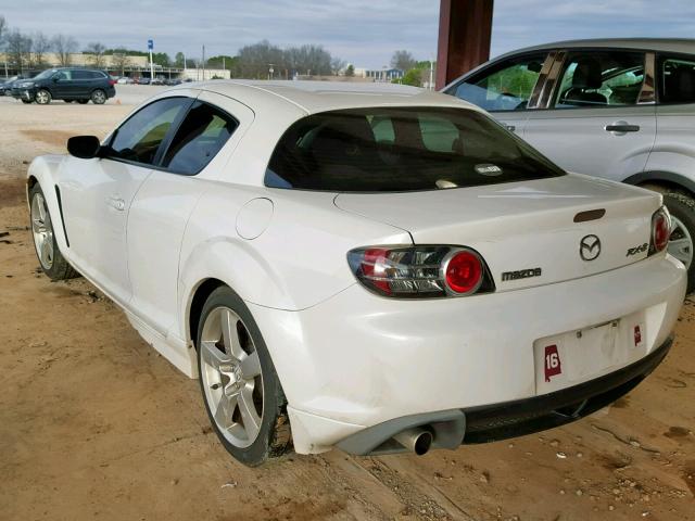 JM1FE173660206062 - 2006 MAZDA RX8 WHITE photo 3