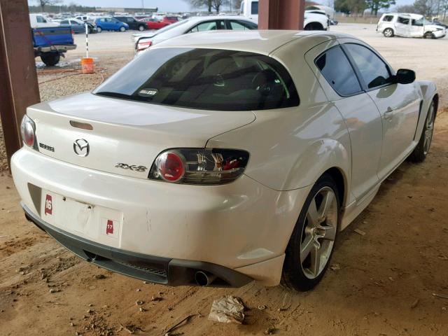 JM1FE173660206062 - 2006 MAZDA RX8 WHITE photo 4